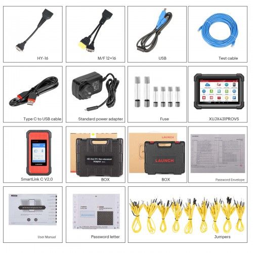 Автосканер LAUNCH X431 PRO3S+ SmartLink HD