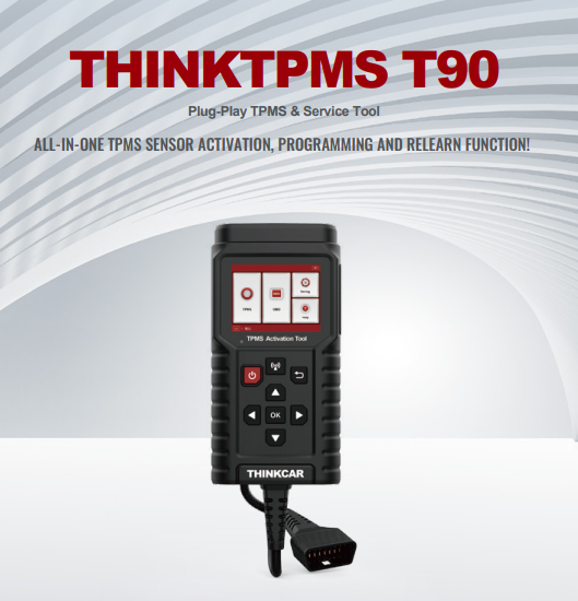 THINKTPMS T90 - автосканер та програматор датчиків TPMS