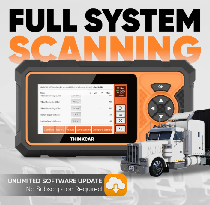 Сканер для вантажних авто THINKSCAN HD