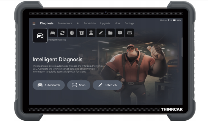 Thinkcar Thinktool Expert 394 - із підтримкою штучного інтелекту