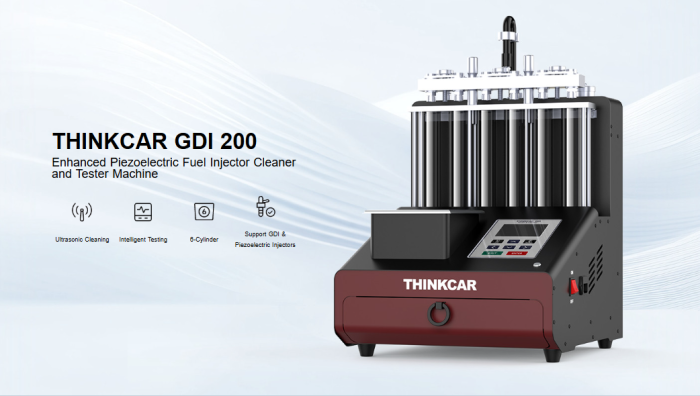 THINKCAR GDI 200 - Професійний очищувач та тестер паливних інжекторів нового покоління