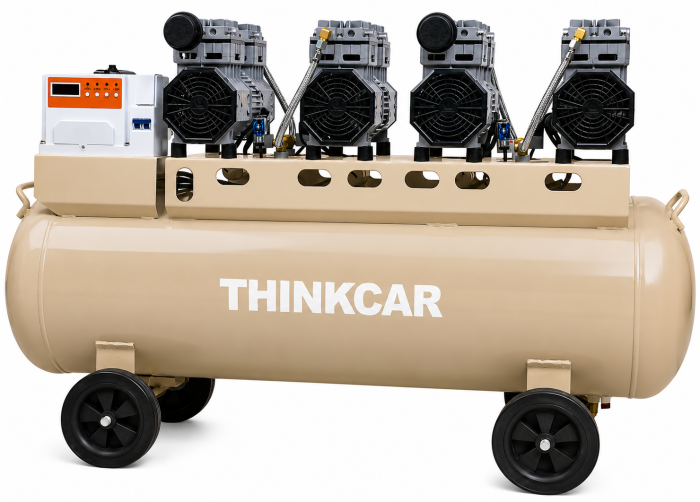 ThinkCar TAC644 — професійний безмасляний повітряний компресор 120 л