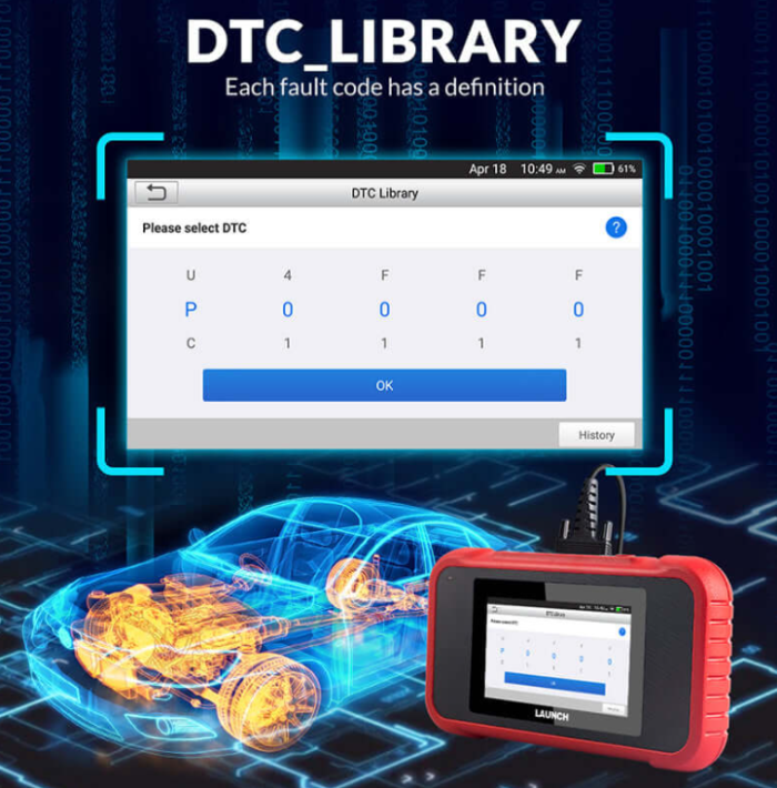 LAUNCH CRP129E OBD2 (2025) — Автосканер для діагностики авто