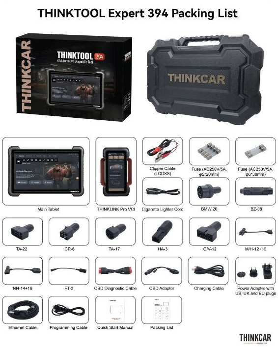Thinkcar Thinktool Expert 394 - із підтримкою штучного інтелекту