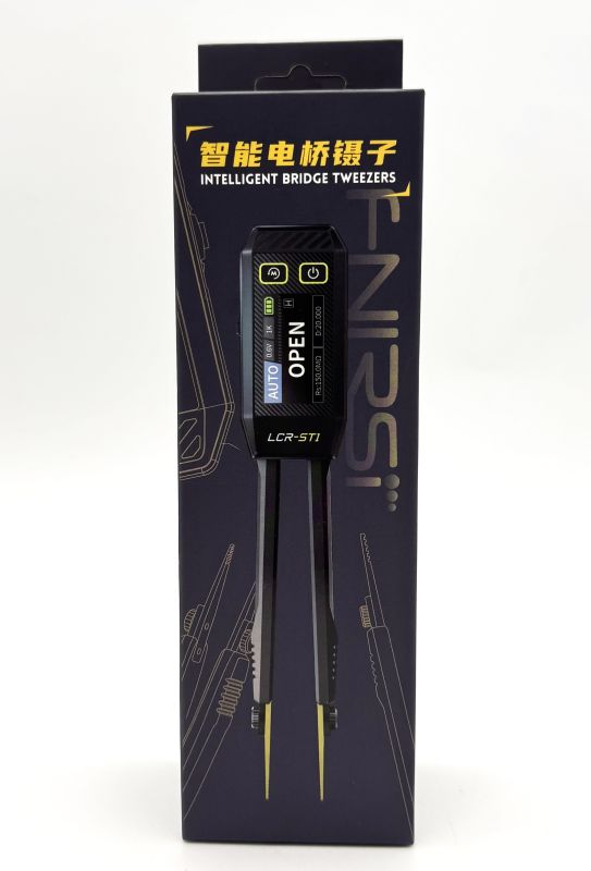 Пінцетний LCR-метр FNIRSI LCR-ST1 для SMD компонентів