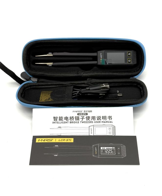 Пінцетний LCR-метр FNIRSI LCR-ST1 для SMD компонентів