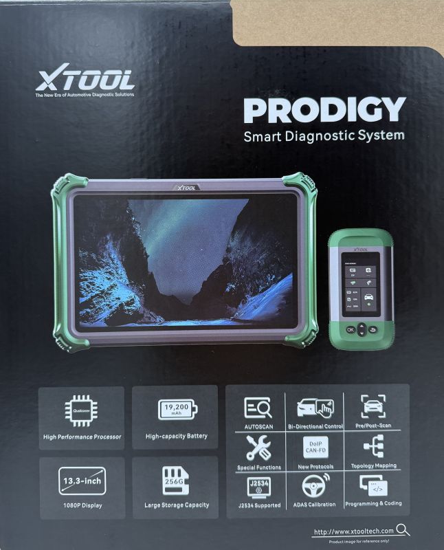 Діагностичний сканер XTOOL Prodigy — флагманська система автодіагностики для професійних СТО.