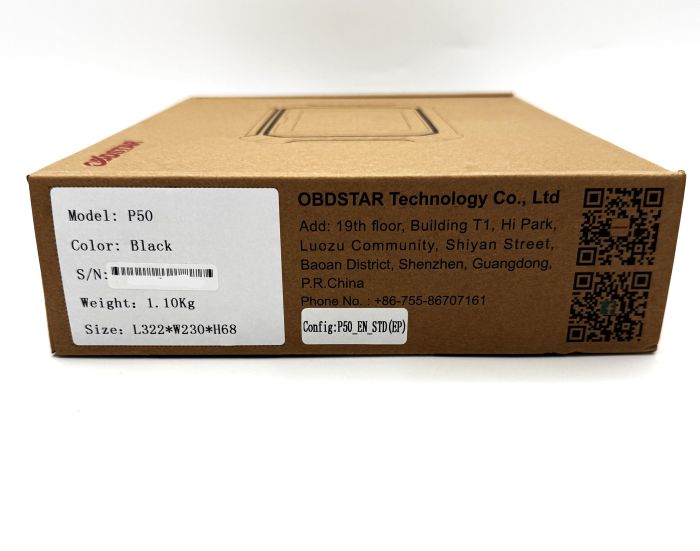 OBDSTAR P50 – пристрій для скидання Crash Airbag та роботи з ECU