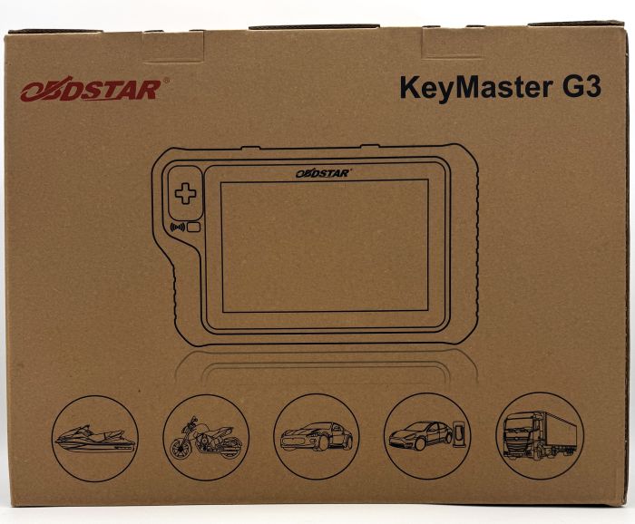 OBDSTAR Key Master G3 EN (A1+A2) — програматор ключів та діагностичний сканер