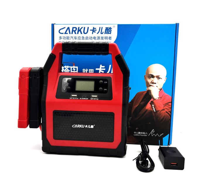 CARKU EPower-99C — пусковий пристрій 12/24 В 3000 А 42000 мАг для легкових і вантажних авто