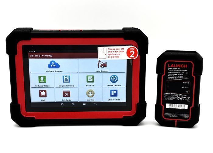 Launch X431 CRP919Е BT – професійний автосканер із широким функціоналом