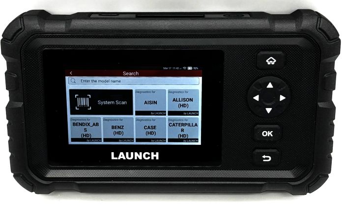 LAUNCH CRP129 HD - сканер для вантажних авто та спецтехніки