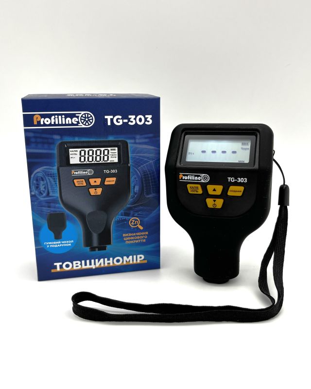 Товщиномір Profiline TG-303, новітня версія 2025 року