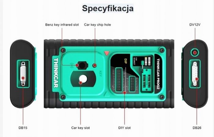 Програматор ключів + сканер Thinkcar EURO IMMO Master