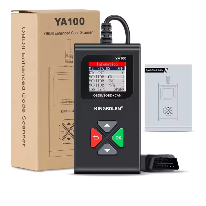 Сканер двигуна Kingbolen YA100 OBD2.