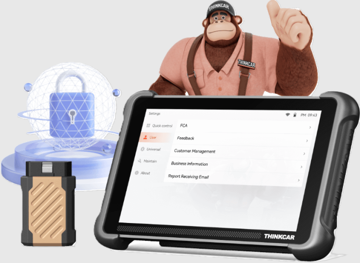 THINKCAR THINKTOOL 191 — Новинка 2025 від THINKCAR. Три роки оновлень та два роки гарантії.
