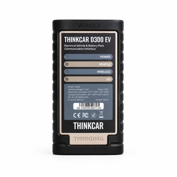 ThinkCar T391 EV — професійний сканер для діагностики електромобілів та тягових батарей