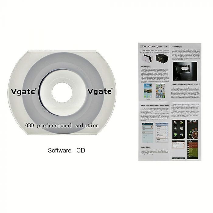Сканер-адаптер Vgate iCar2 BT 3.0 Android